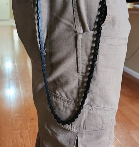 Heavyweight black bike chain - bike,