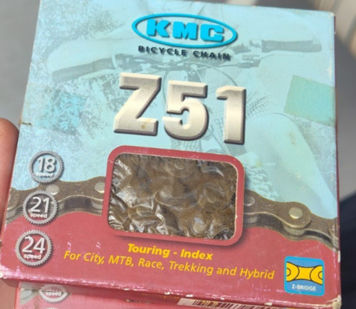 Kmc z51 bicycle chain 116 - z51,