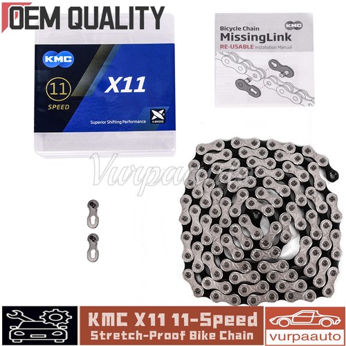 Kmc x11 speed stretch - 11-speed, stretch-proof