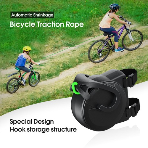 Bicycle trailer towing device - bicycle,