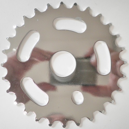 Silver 28t bmx bicycle chain - bicycle,